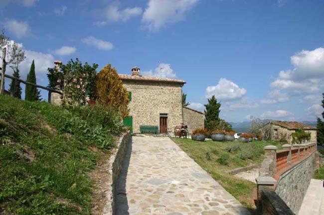 Villa Terra Di Michelangelo Caprese Michelangelo Zimmer foto